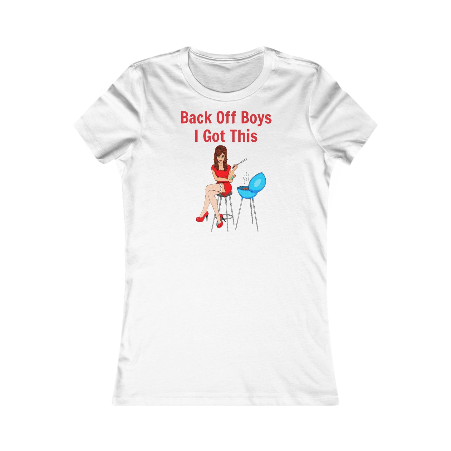 "Back Off Boys" ladies Tee