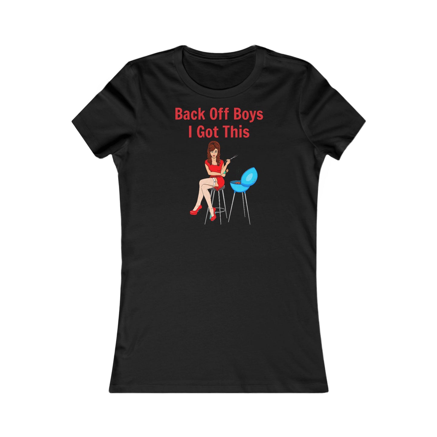 "Back Off Boys" ladies Tee