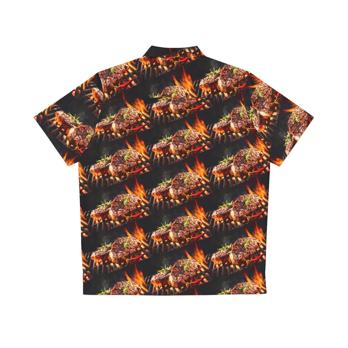 "Grill it" Original Print Hawaiian shirt