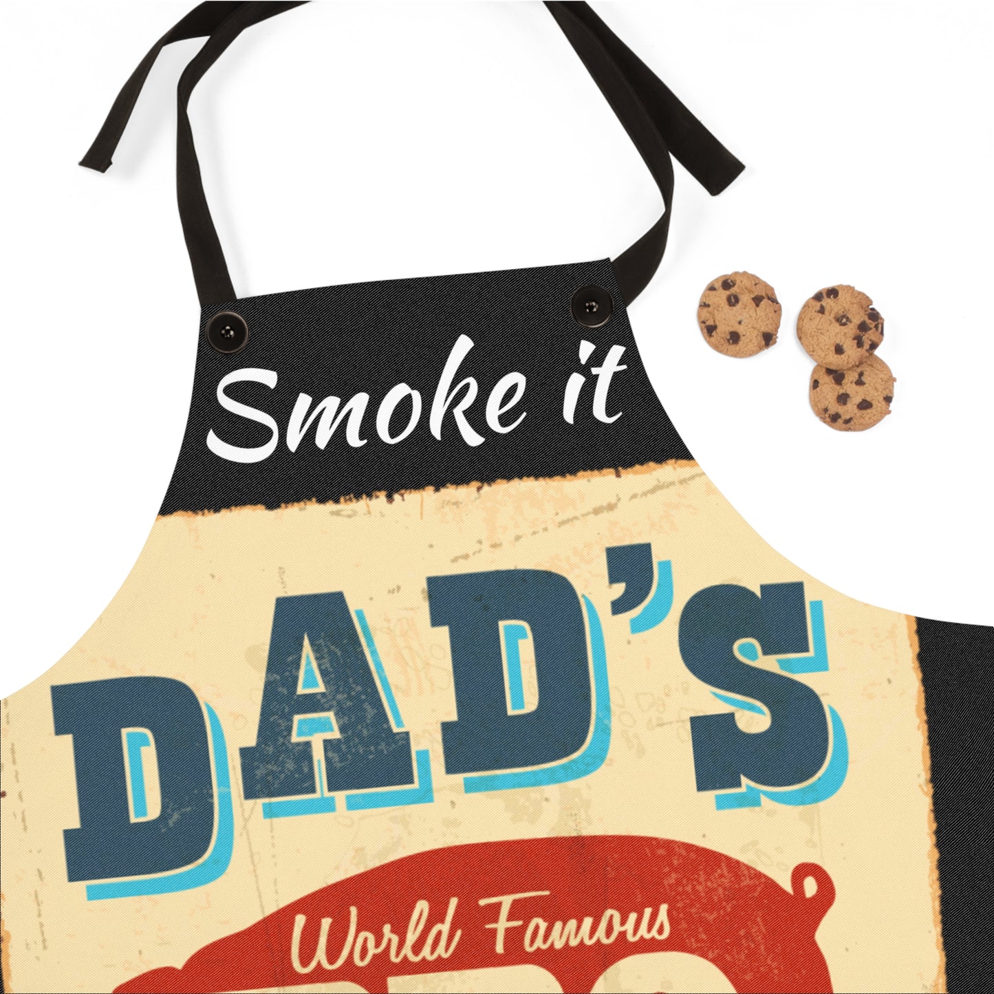 "Smoke It" Dad's BBQ apron