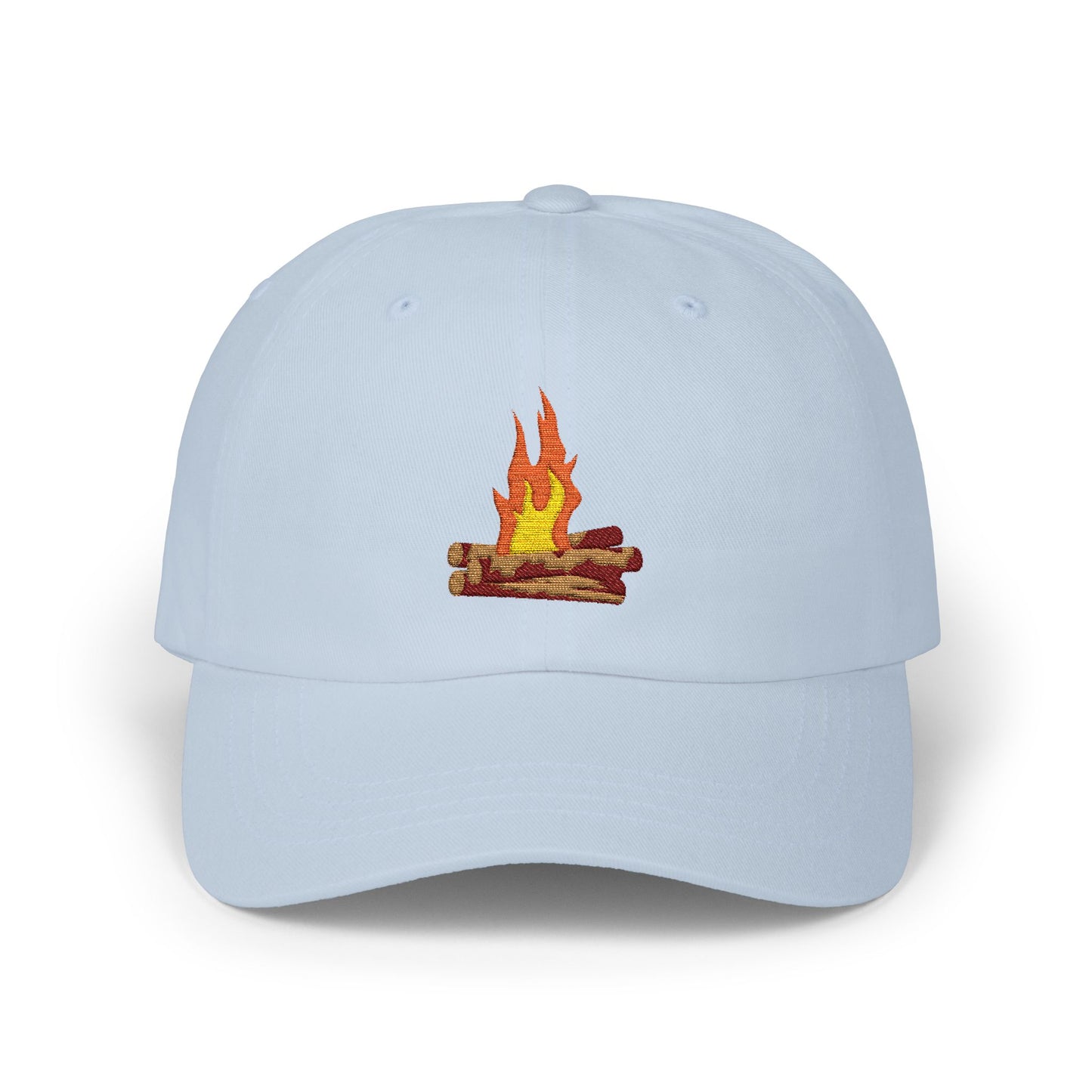 "Logs on Fire" Embroidered Hat