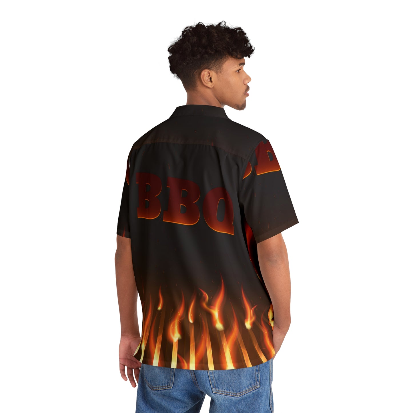 "That's Fire" Men's Hawaiian Shirt