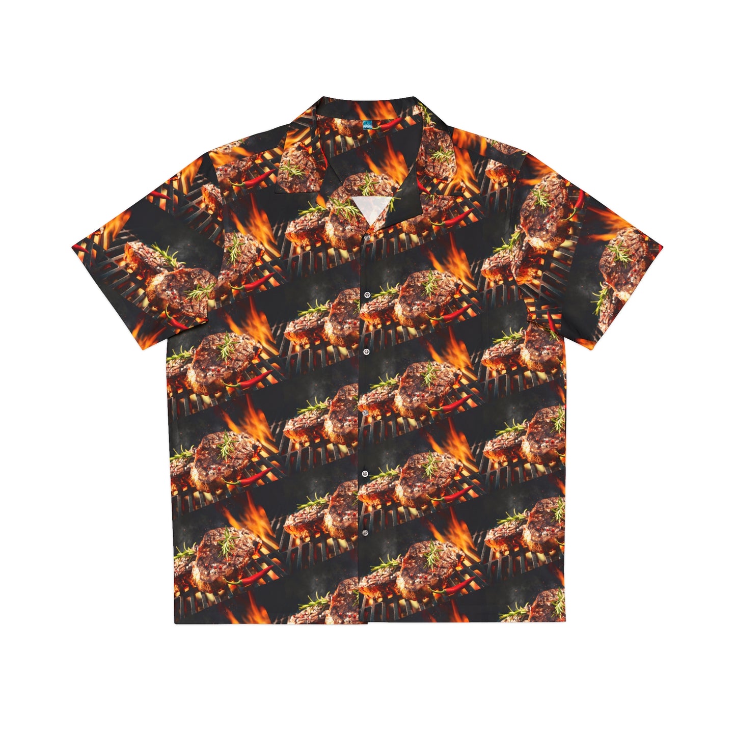 "Grill it" Original Print Hawaiian shirt