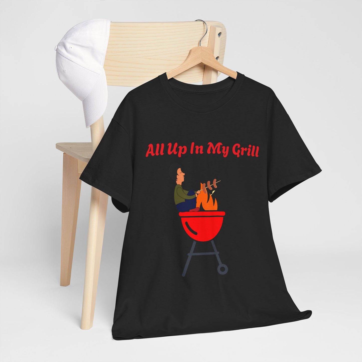 "All up in my Grill" black