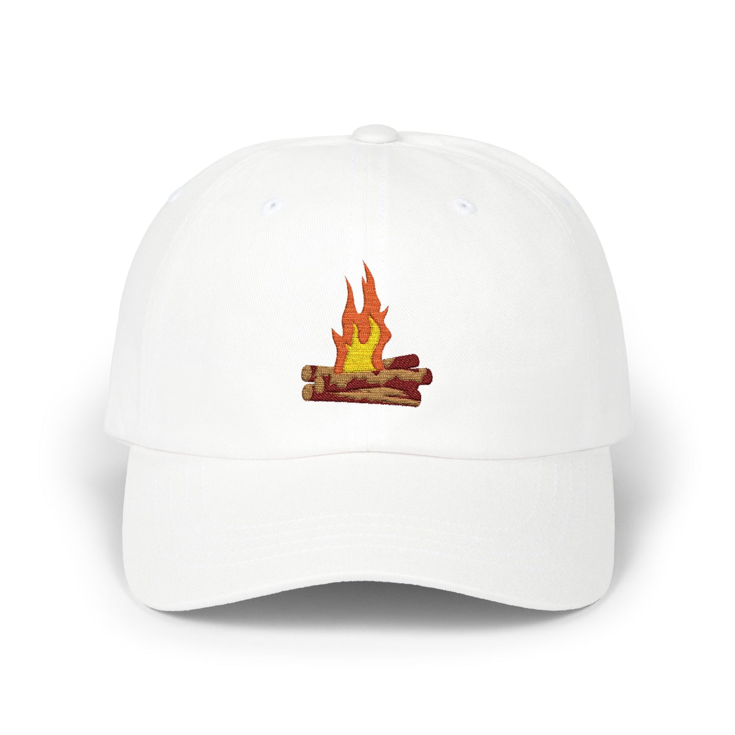 "Logs on Fire" Embroidered Hat