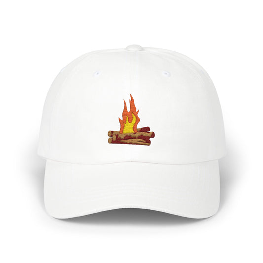 "Logs on Fire" Embroidered Hat