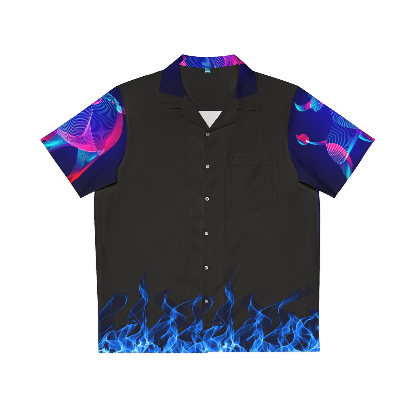 "Electric Bull" Men's Hawaiian Shirt