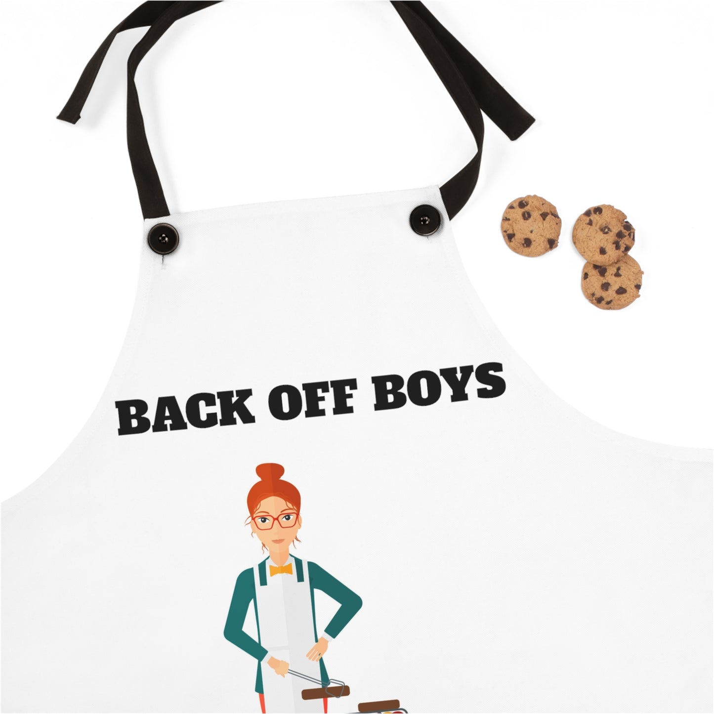 "Back Off Boys"  Ladies Apron