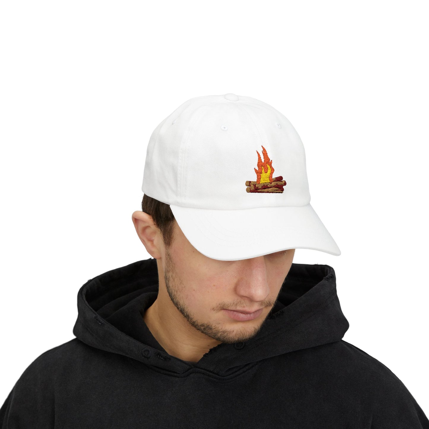 "Logs on Fire" Embroidered Hat
