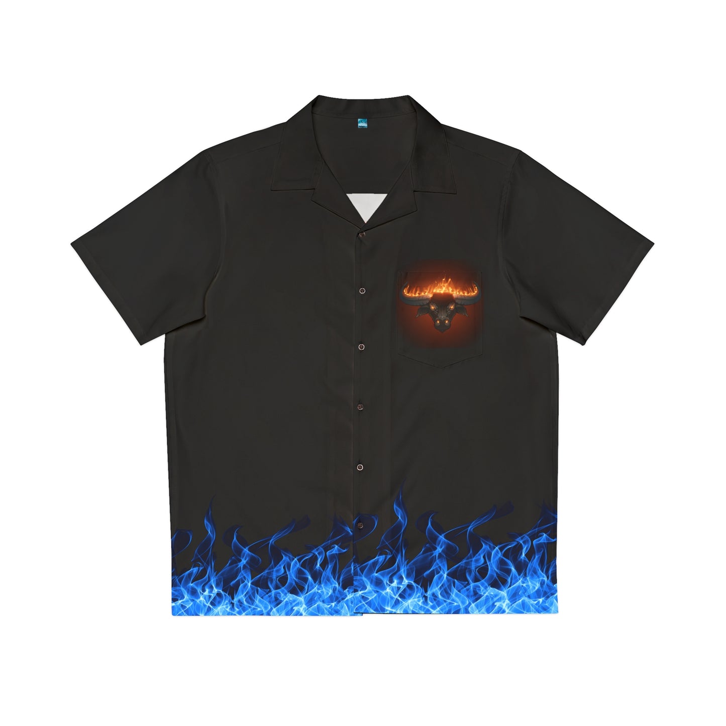 "King of Fire" Men's Hawaiian Shirt