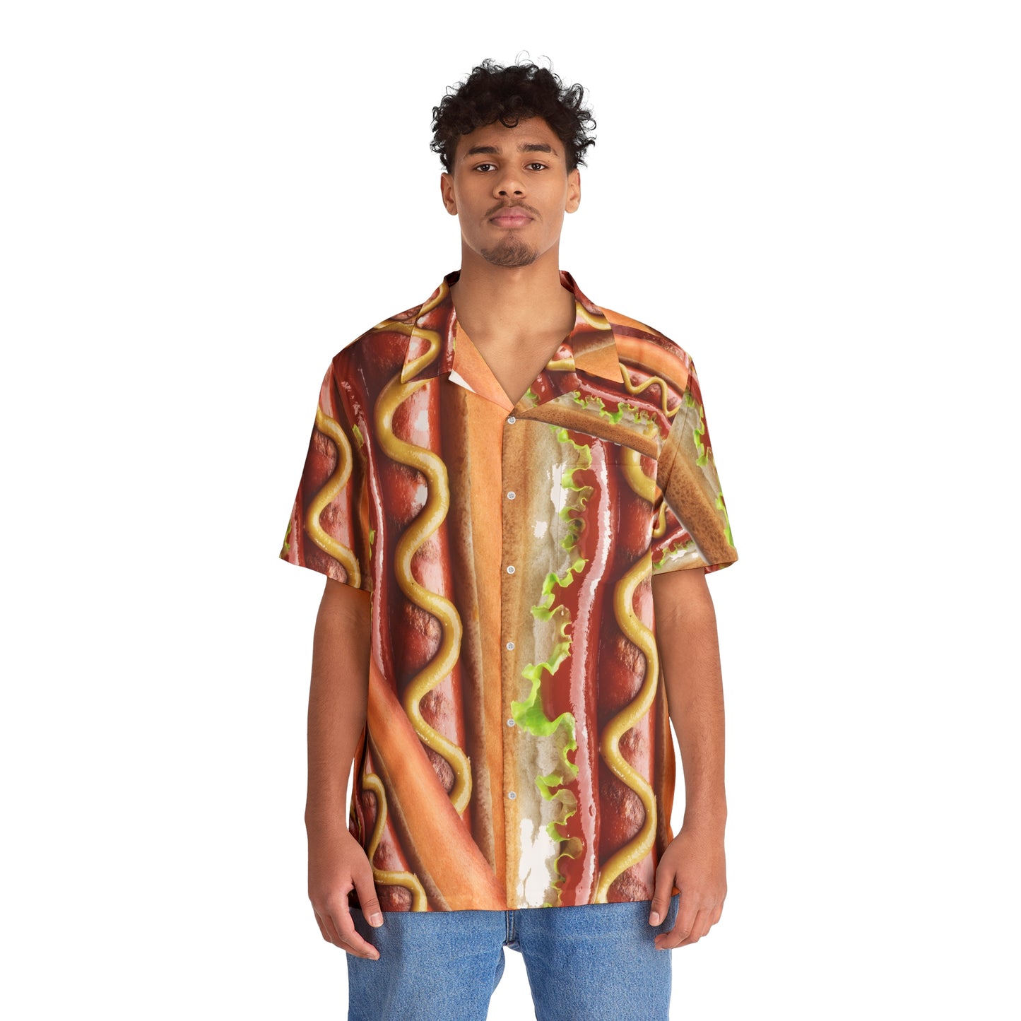 Men's "HotDog" Hawaiian Shirt