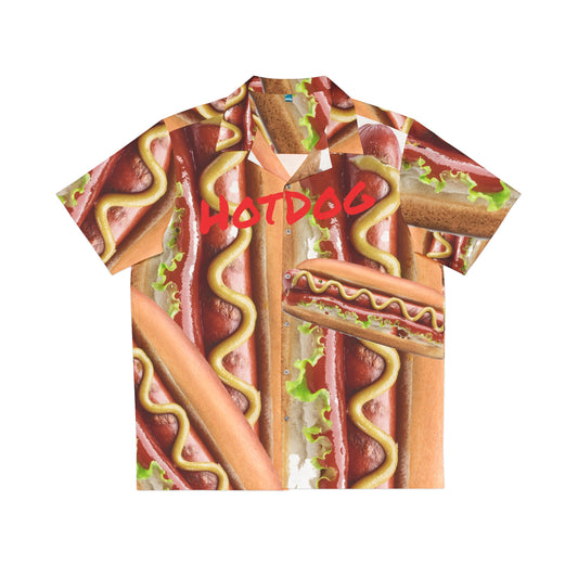 "Hot Dog" Hawaiian Shirt