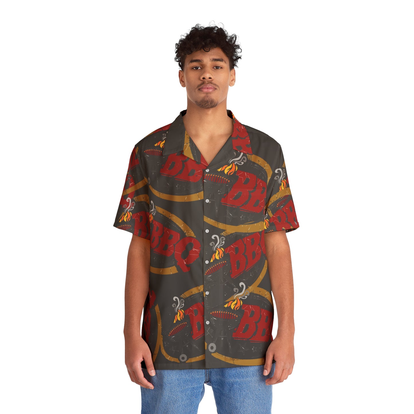 "BBQ" Hawaiian Shirt