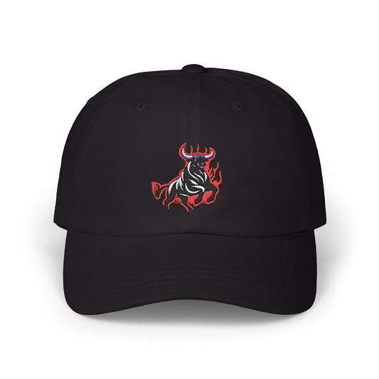 "Burning Bull" Embroidered Hat